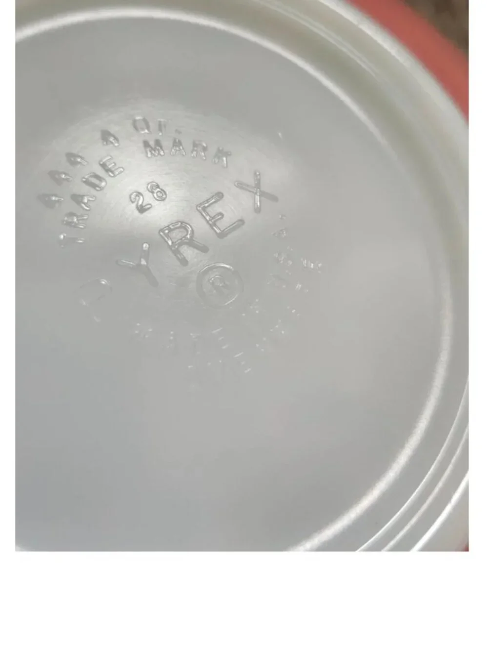 Pyrex pink Gooseberry 444